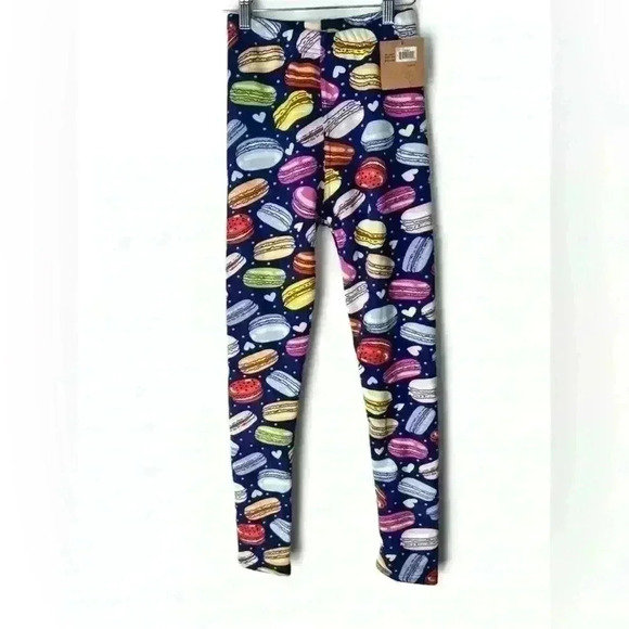 BNWT Just Cozy Leggings Macaroon XS-S - Picture 2 of 8